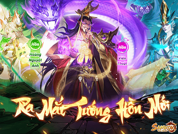 [SAMKOK TAM QUỐC] Ra Mắt Tướng Hồn S+ Mới