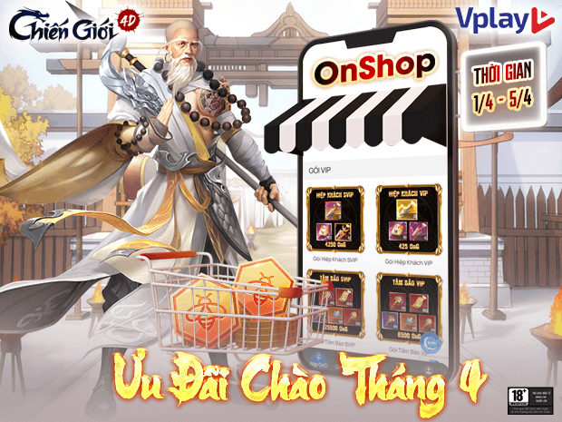 [CHIẾN GIỚI 4D] Gói Ưu Đãi Tháng 4