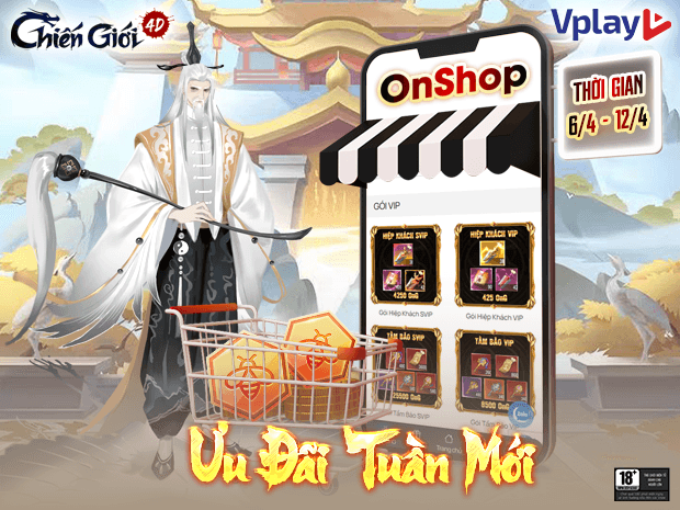 [CHIẾN GIỚI 4D] GÓI ƯU ĐÃI CHÀO TUẦN MỚI