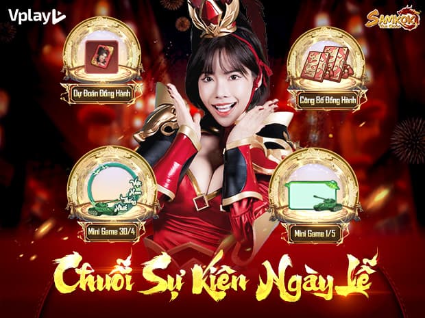 [SAMKOK TAM QUỐC] CHUỖI SỰ KIỆN NGÀY LỄ 30/4 - 1/5