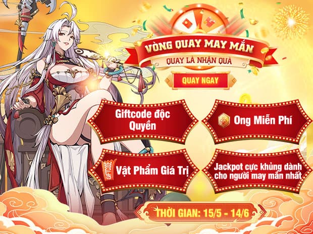 LANDING VQMM – NẠP CƯỚC MAY MẮN, QUÀ BAY NGẬP KHO