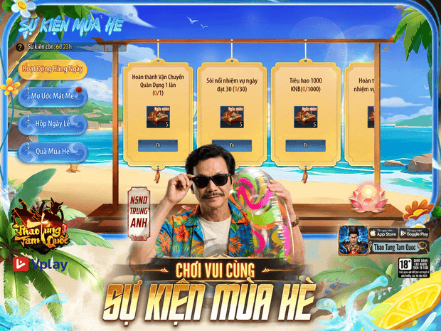 [THAO TÚNG TAM QUỐC] SỰ KIỆN MÙA HÈ