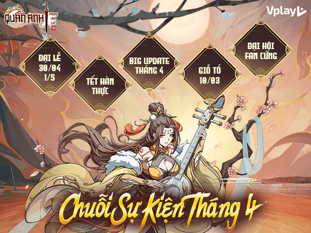 [QAPHL] CHUỖI SỰ KIỆN CỘNG ĐỒNG THÁNG 4